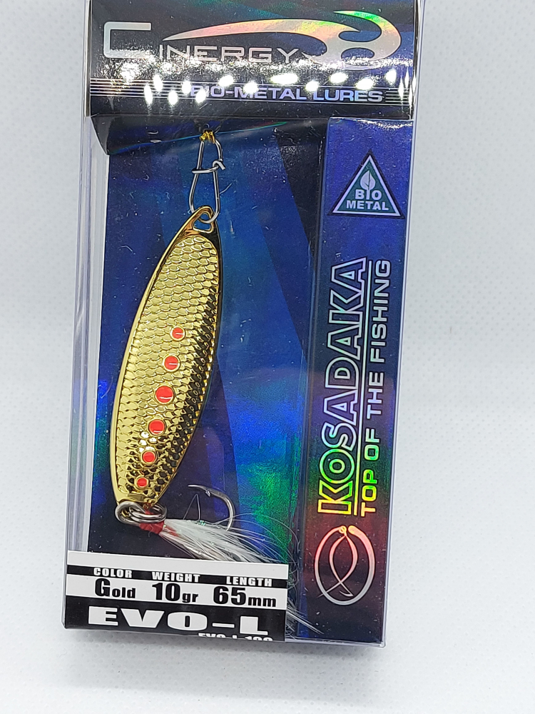 Blesna EVO-L 10g, 65mm gold KOSADAKA [1]