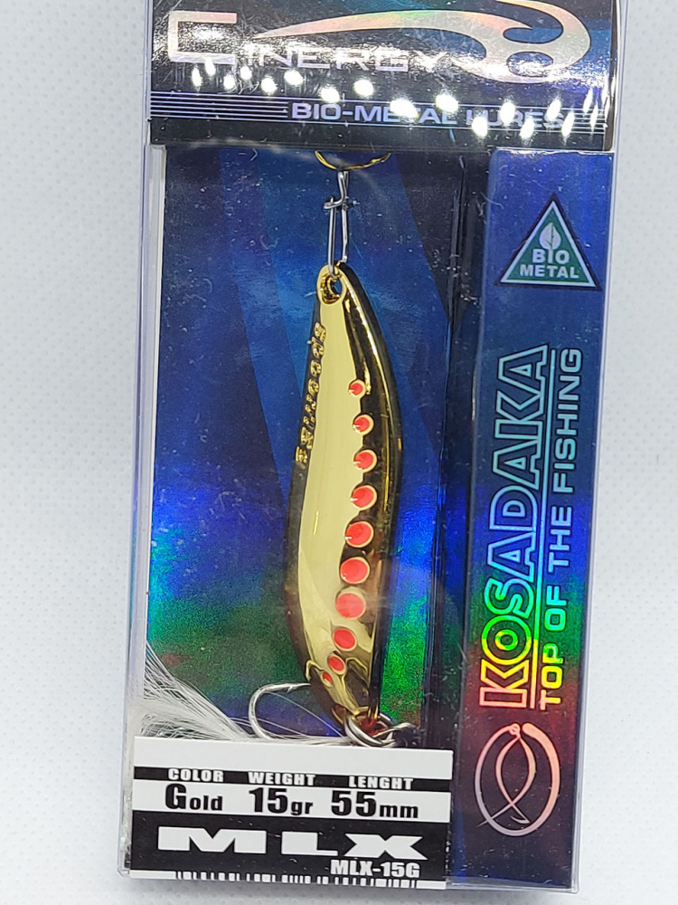 Блесна MLX 15g, 55mm gold KOSADAKA [1]