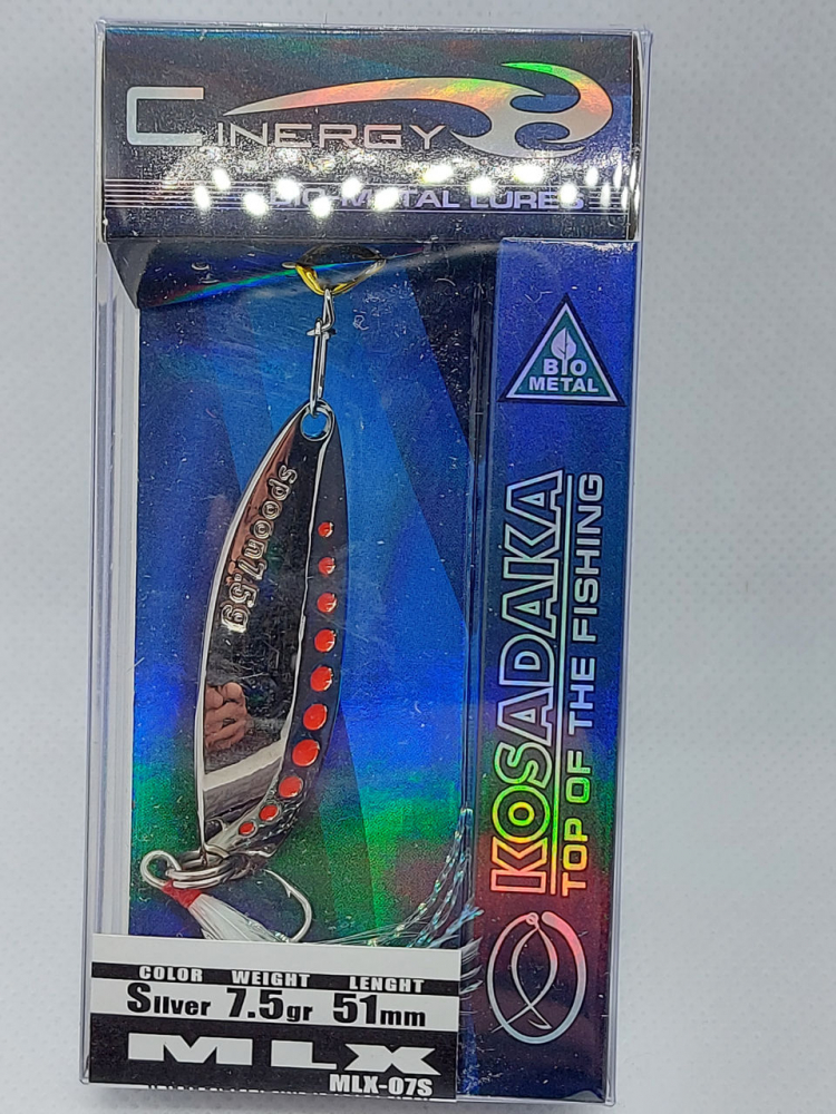 Блесна MLX 7,5g, 51mm silver KOSADAKA [1]