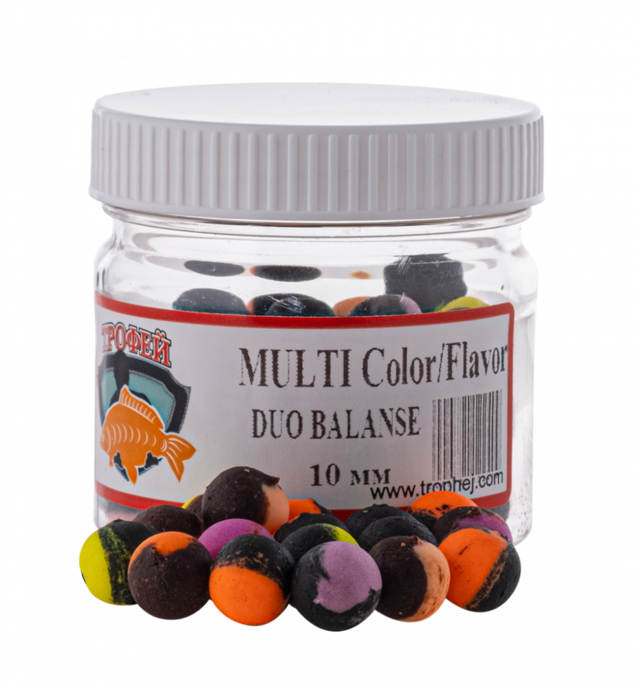 Boiles pentru fir Multicolor-MultiFlavor 10mm Duo Balance TRAFEI [1]