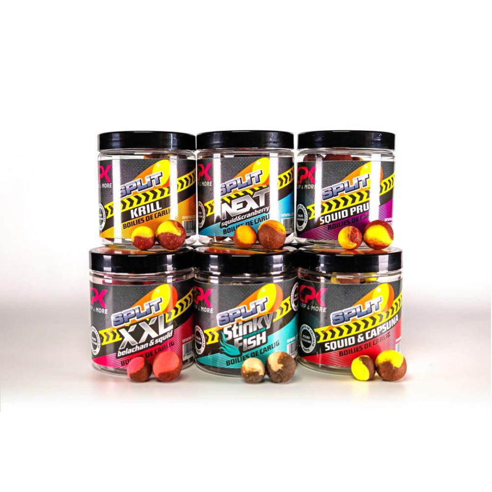 Boilies de carlig SPLIT STINKY FISH 16/20mm 120g CPK [2]