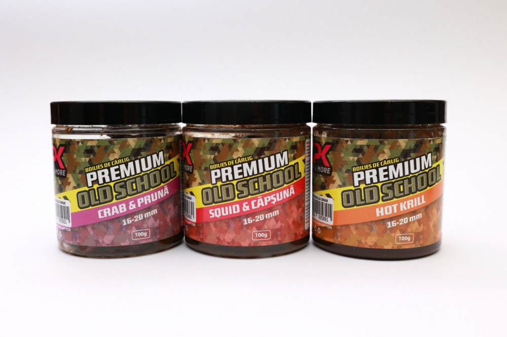 Boilies dipuit pentru cirlig OLD SCHOOL SQUID&CAPSUNA 16&20mm DUMBELLS CPK [3]