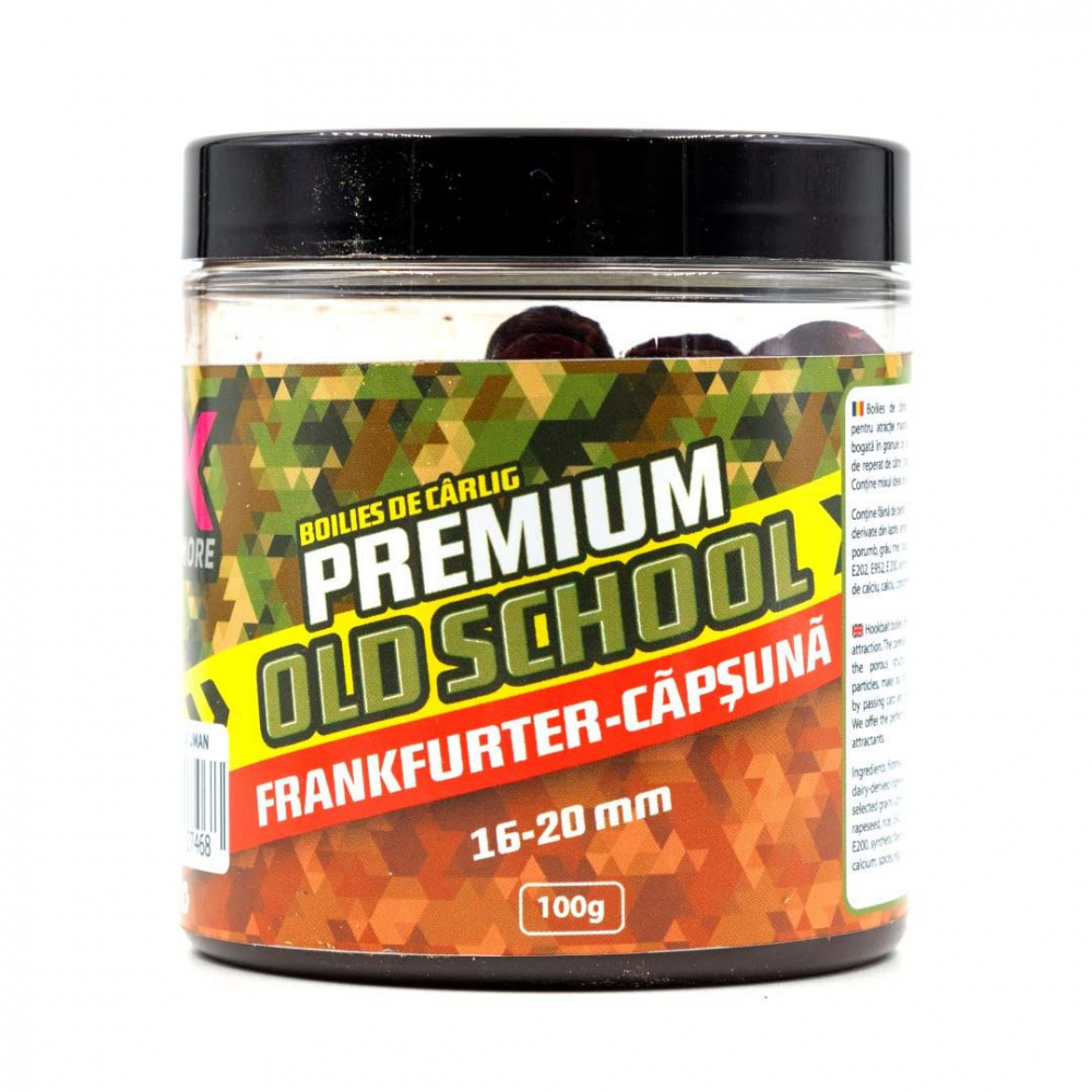 Boilies дипованые насадочные OLD SCHOOL FRANKFURTER SAUSAGES 16&20mm DUMBELLS [1]