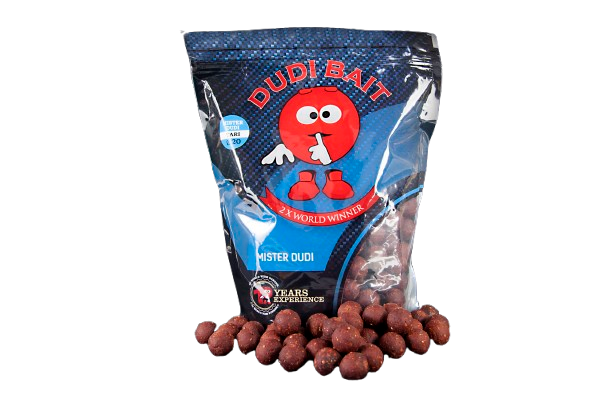 Boilies DUDI BAIT Mister Dudi Solubile 16 mm, 1 kg [1]