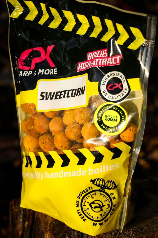Boilies HA SWEETCORN (porumb) 800gr 16mm CPK [1]