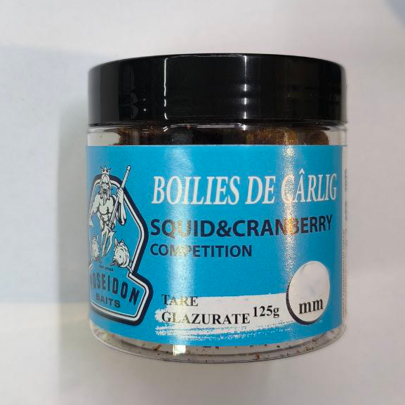 Boilies tare squid cranberry 14mm 125g POSEIDON [1]