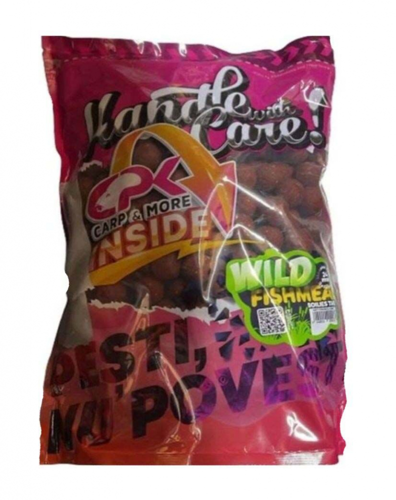 BOILIES WILD CARP FISHMEAL 24mm 3kg SEMISOLUBIL [1]