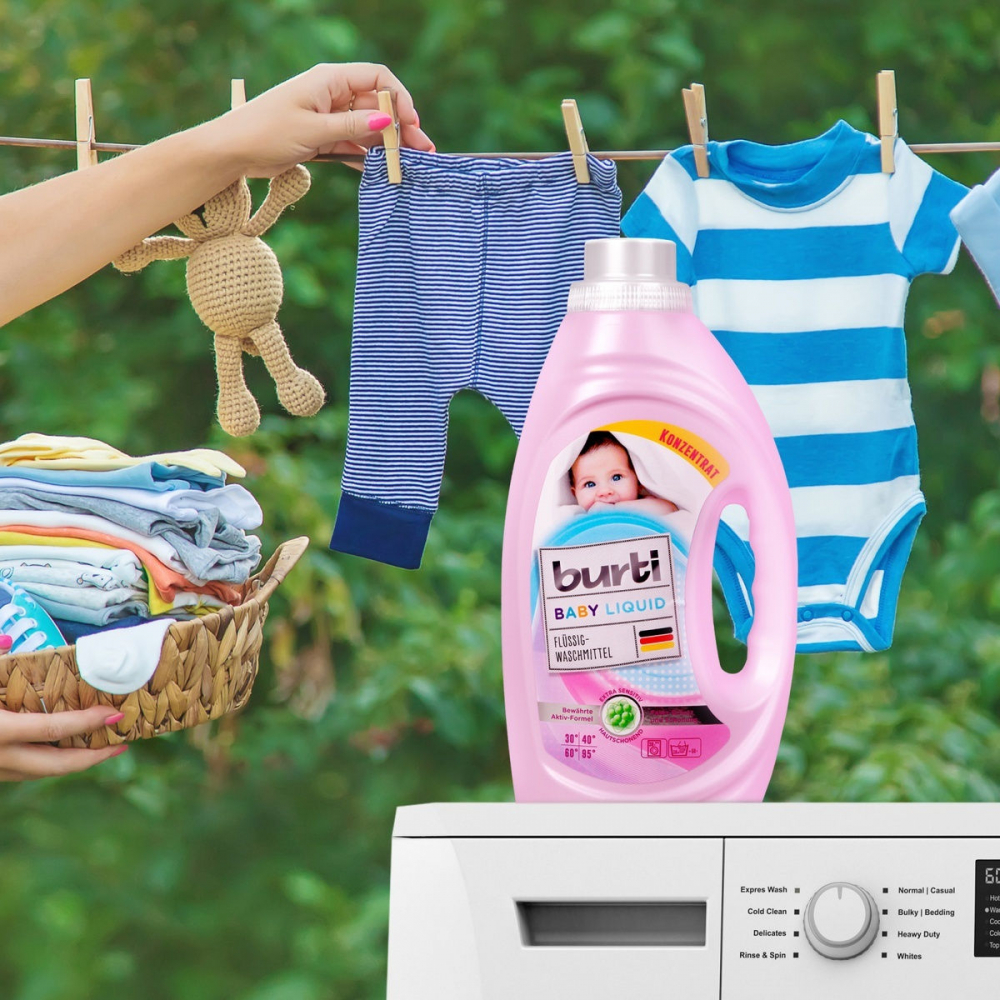 BURTI BABY LIQUID - Detergent pentru rufe, 1,45L [9]