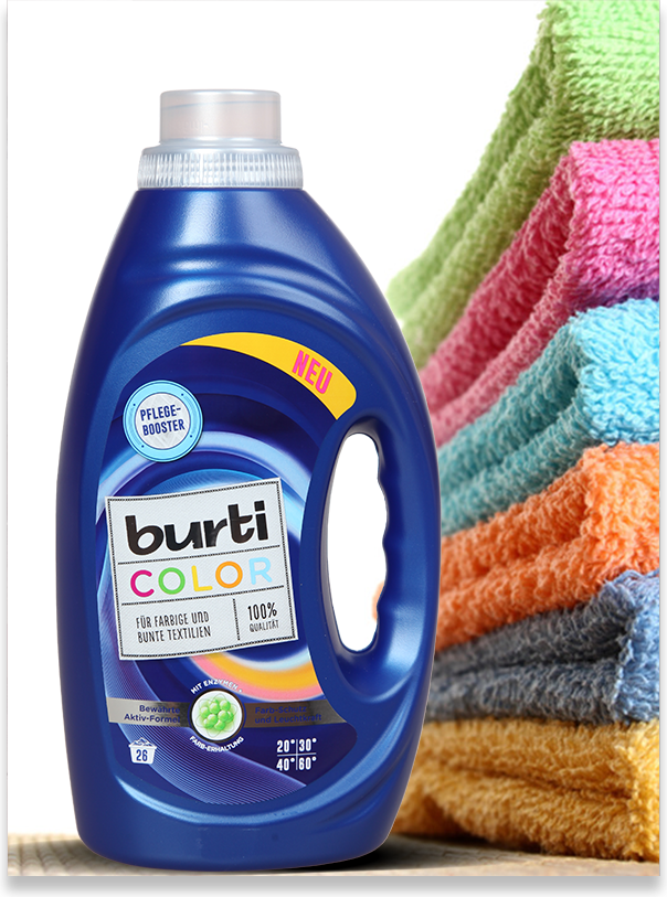 BURTI Color - Жидкое средство для стирки цветного белья с формулой "Активатор цвета" 1.45л [5]