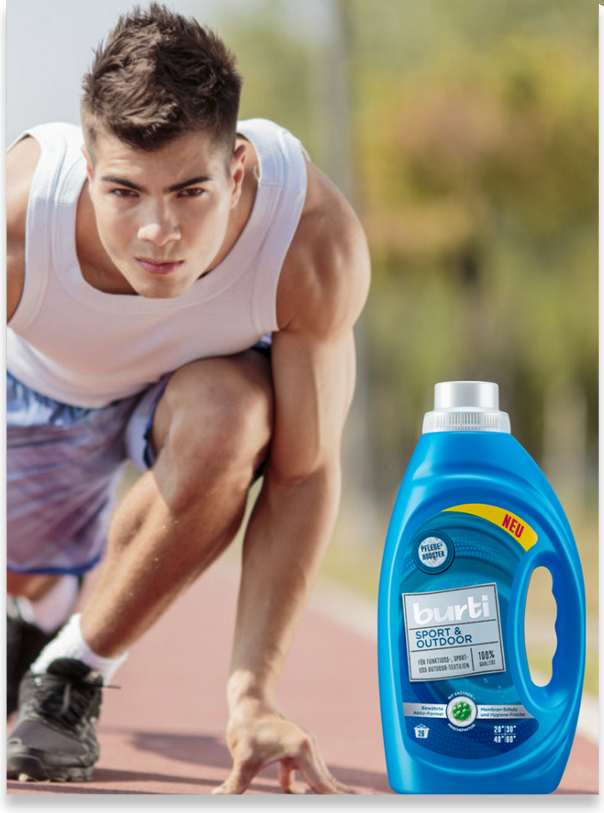 BURTI Sport - TUBE Средство для стирки спортивной одежды и обуви 1.45 л [5]