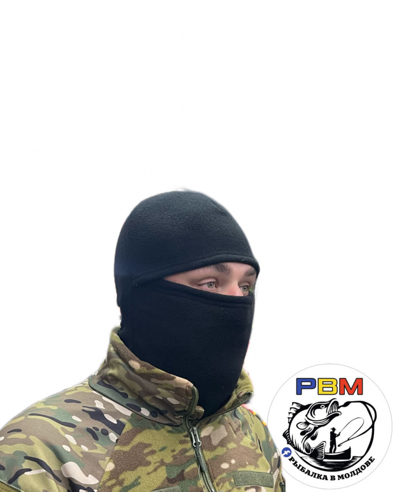 Caciula-masca, balaclava ТТХ Fleece-220 negru [1]