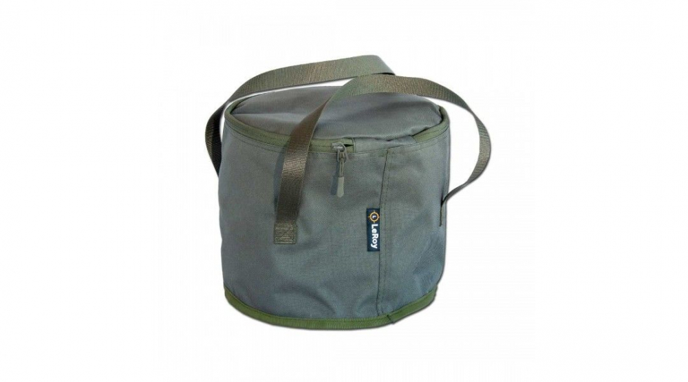 Caldare pentru nada cu capac LeRoy (25*20cm (10л)) [1]