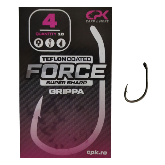 Carlig CPK FORCE TEFLON HOOKS GRIPPA NR 10 [1]