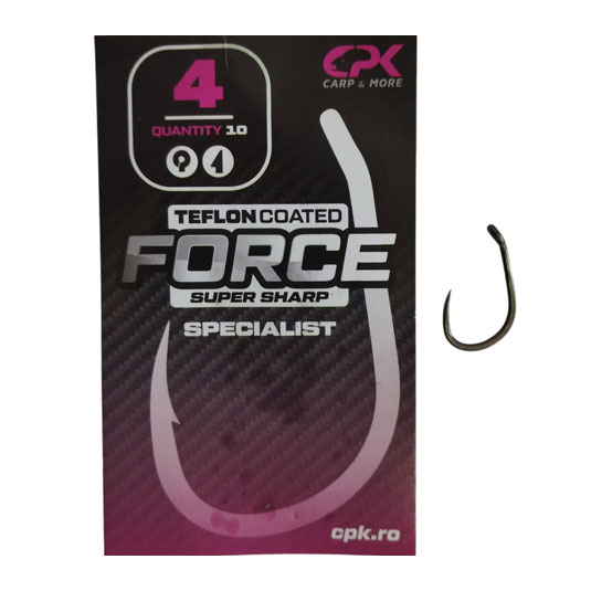 Carlig CPK FORCE TEFLON HOOKS SPECIALIST NR 4 [1]