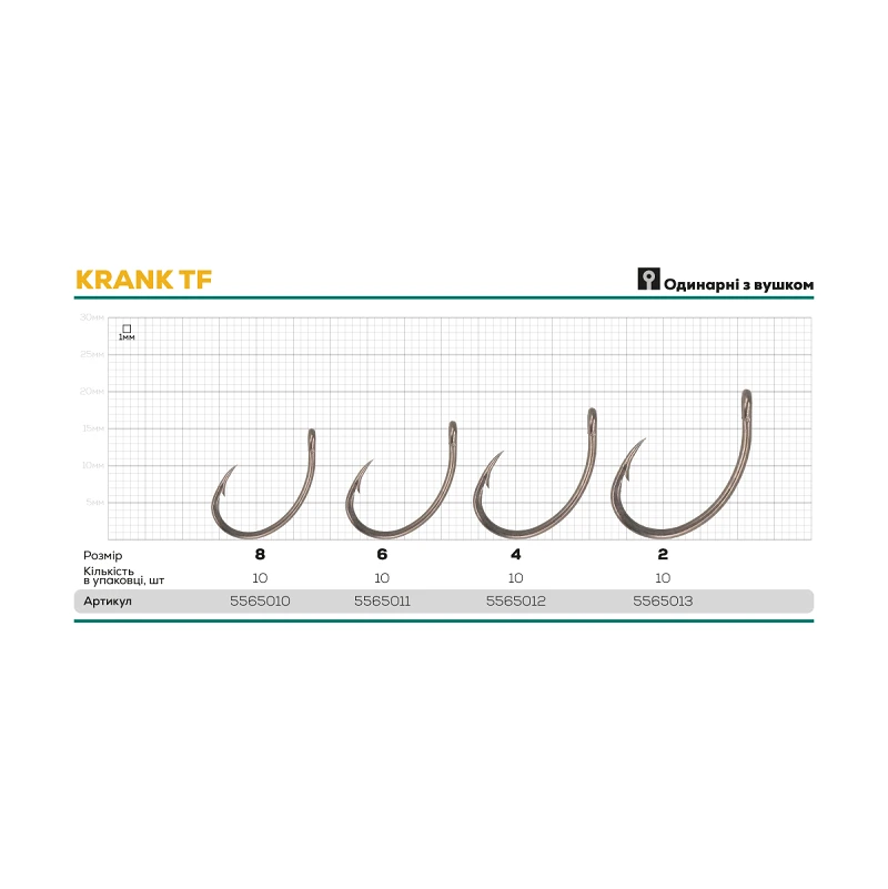 Carlig GC G.Carp Krank TF #4 10buc. [2]