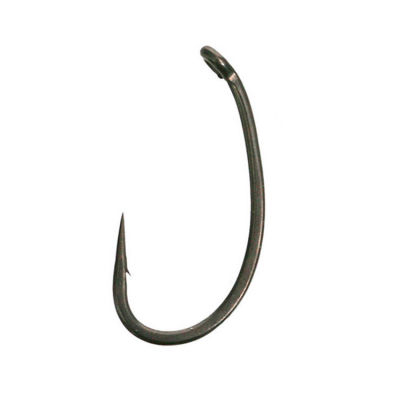 Крючок KORDA Kaptor Kurv Shank #10 Gravel Brown [1]