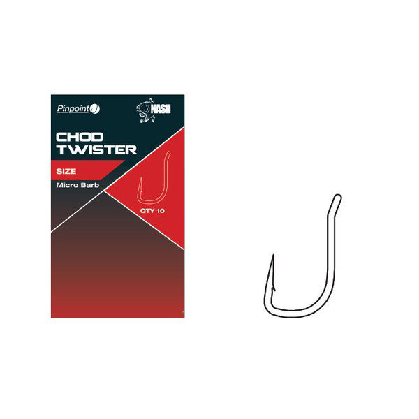 Carlig NASH Chod Twister size 7 (Micro Barb) 10buc/plic [2]