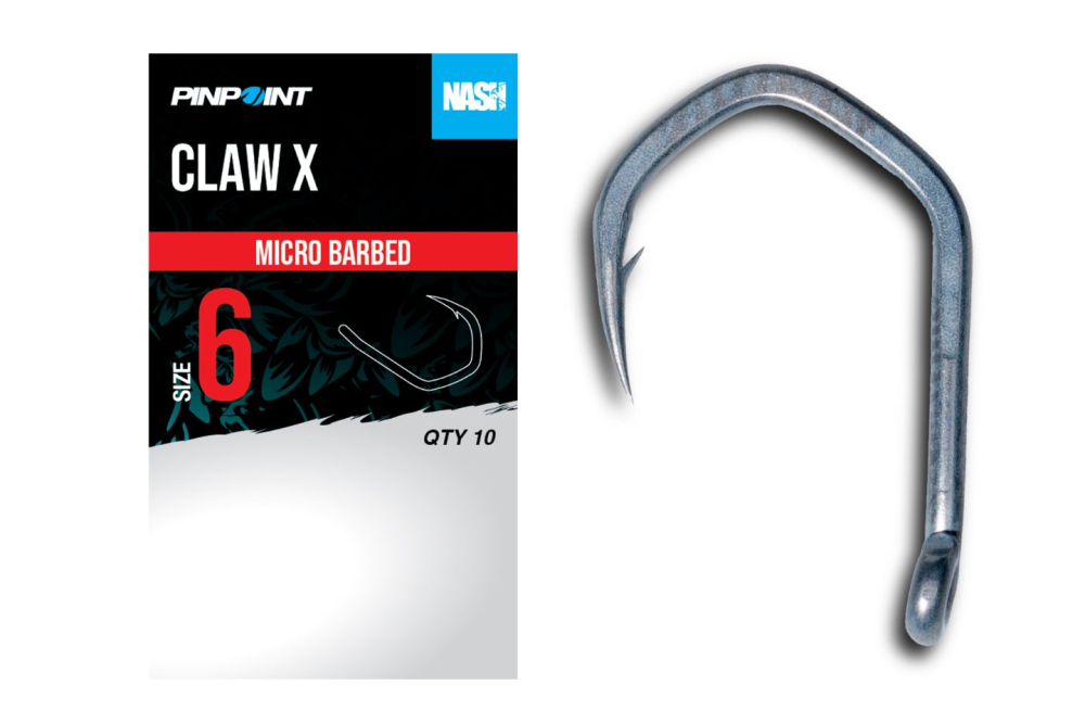 Крючки Nash Pinpoint Claw X Micro Barbed, размер 6, 10 шт.﻿ [4]