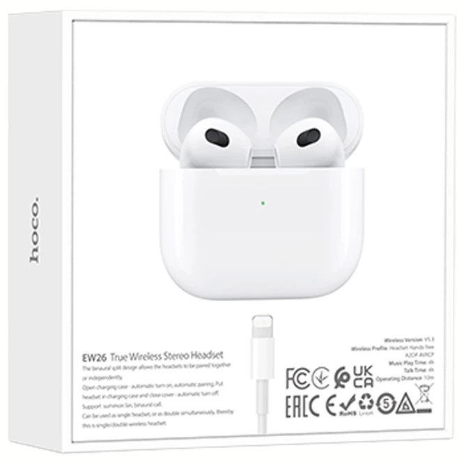 Наушники HOCO EW26 Full true wireless stereo headset [6]