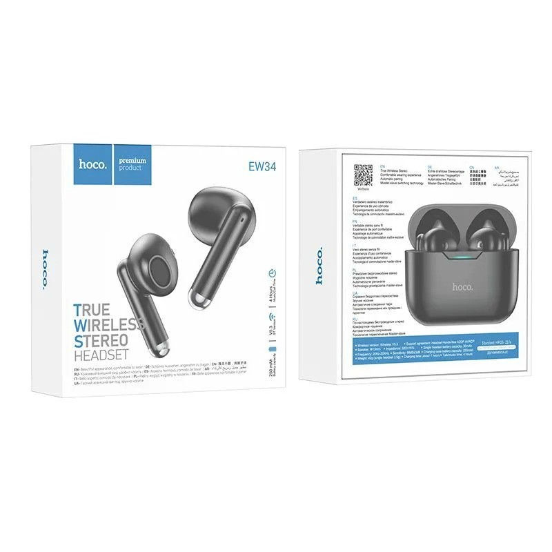 Наушники HOCO EW34 Full true wireless BT headset [4]