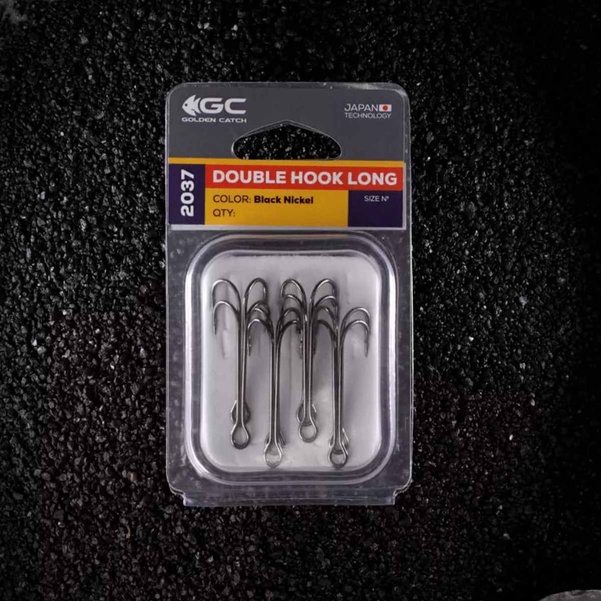 Крючок GC Double Long L2037BN #1, 6шт. [5]