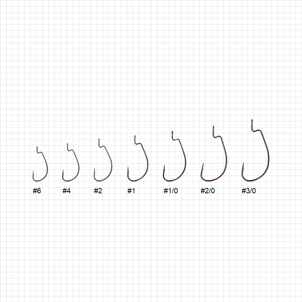Крючок GC Offset Worm 4094BN №2(5шт) [3]