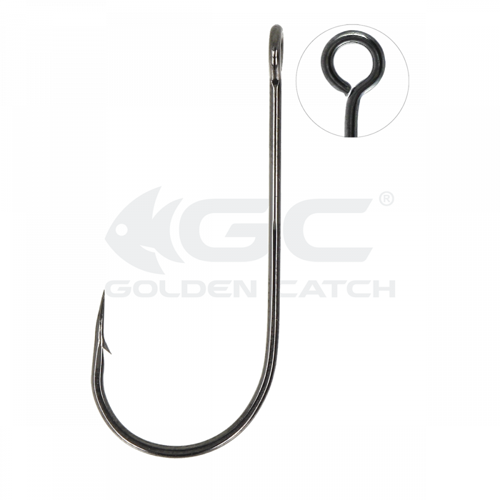 Крючок GC Single Worm 1234BN №2 (5шт) [1]