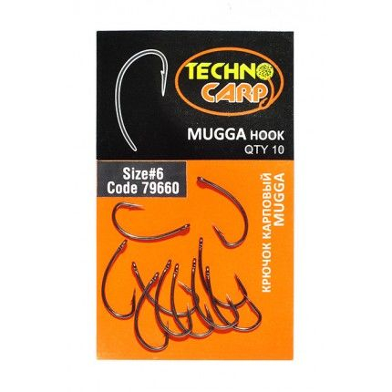 Крючок карповый "Mugga" №8 NEW [1]