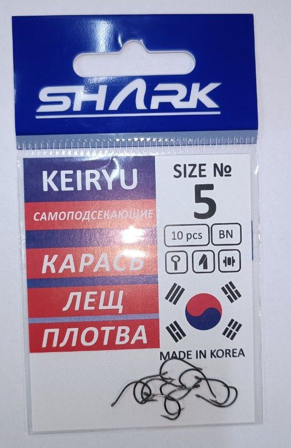 Крючок SHARK KEIRYU № 9 [1]