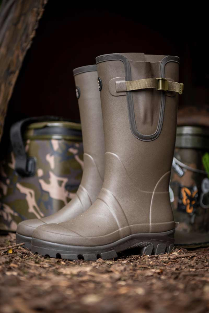 Резиновые сапоги FOX camo/khaki с неопреновой подкладкой, размер 42 [7]