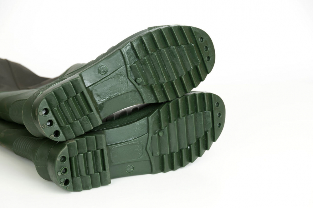 Кожанные ботинки (вейдерсы) Fox Green LW waders Размер 10/44 [4]