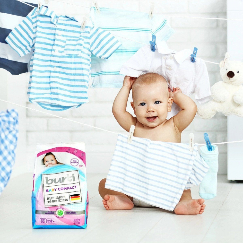 Стиральный порошок Burti Baby Compact, 900г [3]