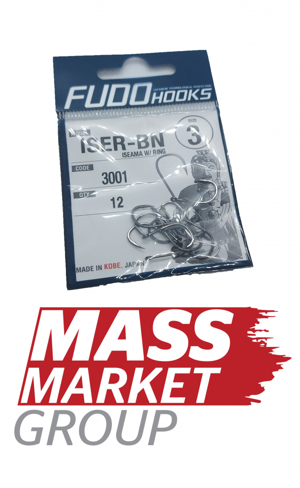 F1037 - Крючок FUDO 3001 BN № 3 [] [1]