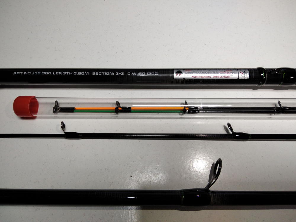 Feeder WEIDA NeoXoen 3.60m, test (60-120)g [2]