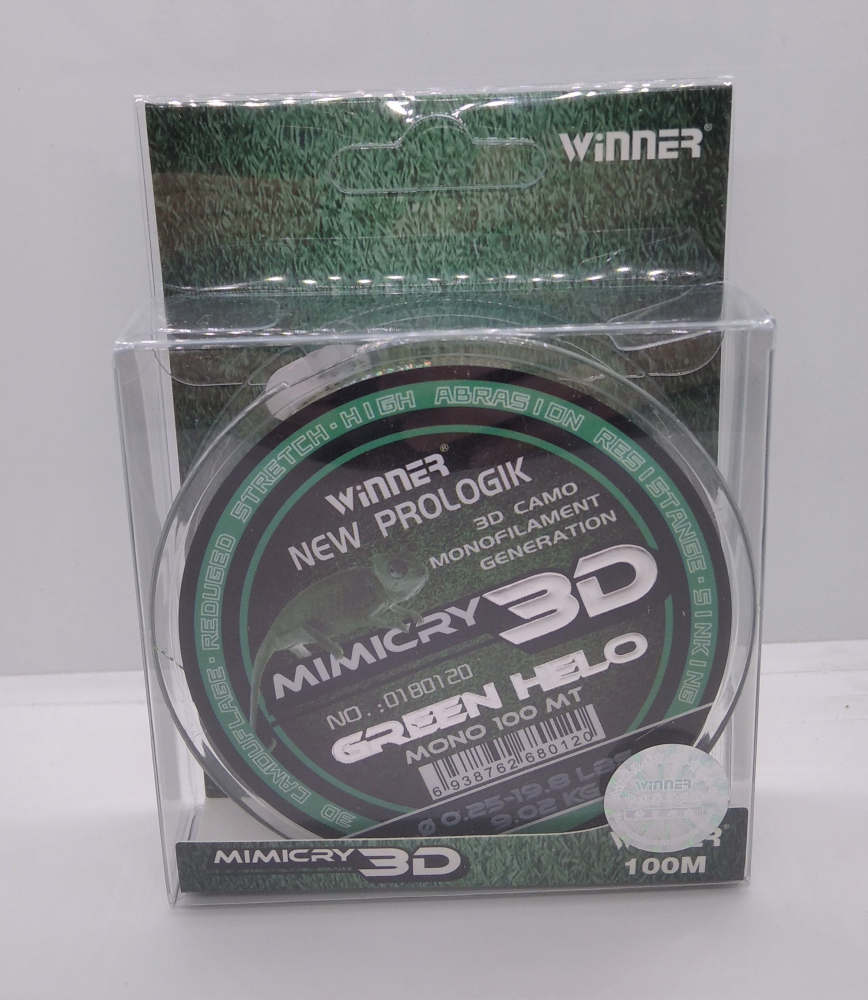 Леска 3D Winner Mimicry 100м 0.25мм [2]