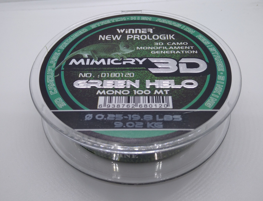 Леска 3D Winner Mimicry 100м 0.25мм [3]