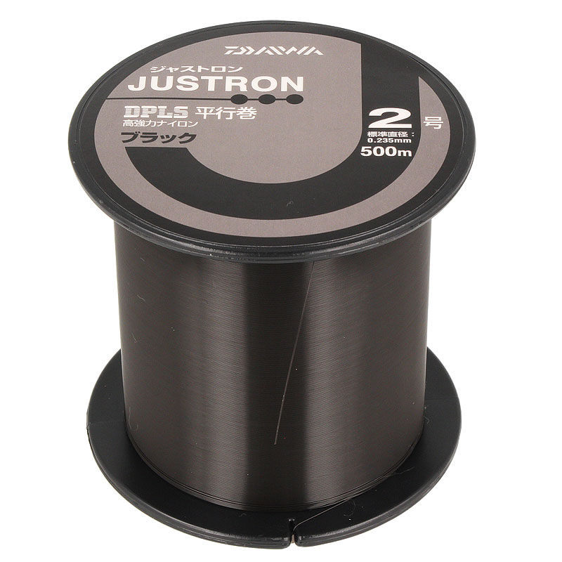 Fir Daiwa JUSTRON DPLS 500m №2.5 0.260mm 10lb Black [1]