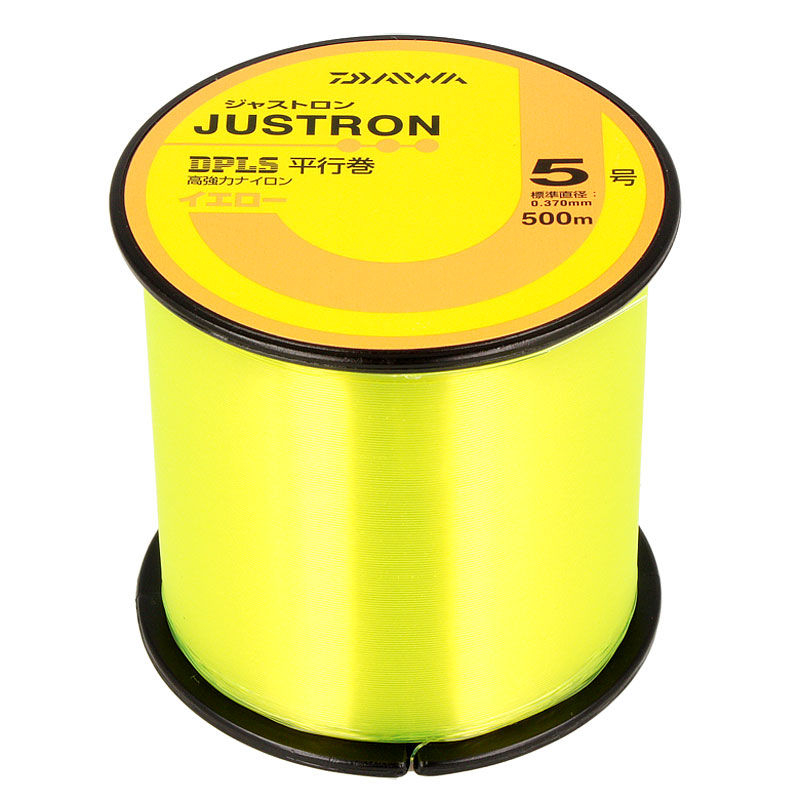 Fir Daiwa JUSTRON DPLS 500m №2.5 0.260mm 10lb Yellow [1]