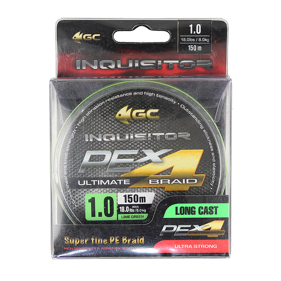 Fir impletit GC Inquisitor PE X4 150m Lime Green #0.4 [2]