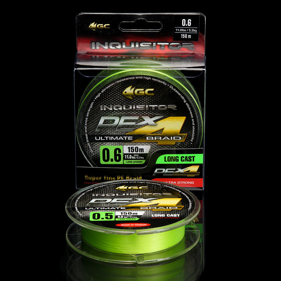 Fir impletit GC Inquisitor PE X4 150m Lime Green #0.5 [1]