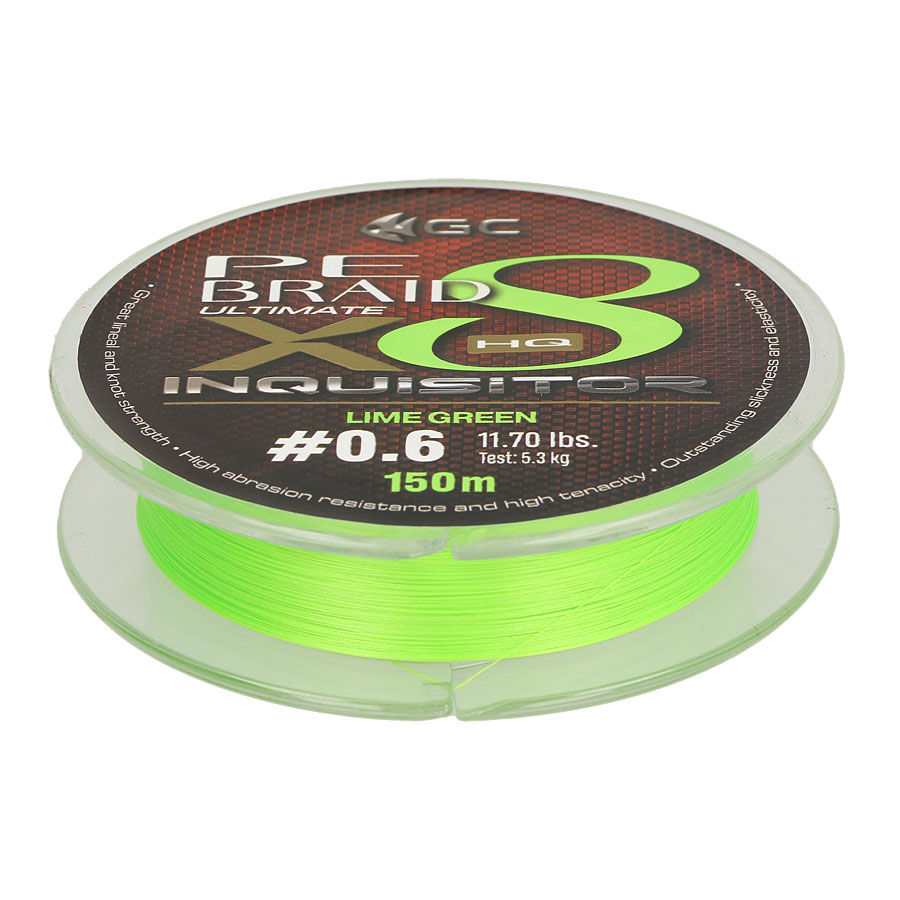 Шнур GC Inquisitor PE X8 150м Lime Green #1.5 [3]