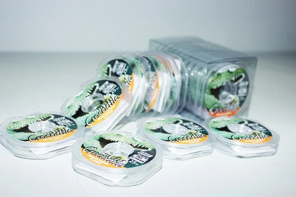 Леска флюрокарбоновая Jaxon Crocodile 25м 0.10мм [2]