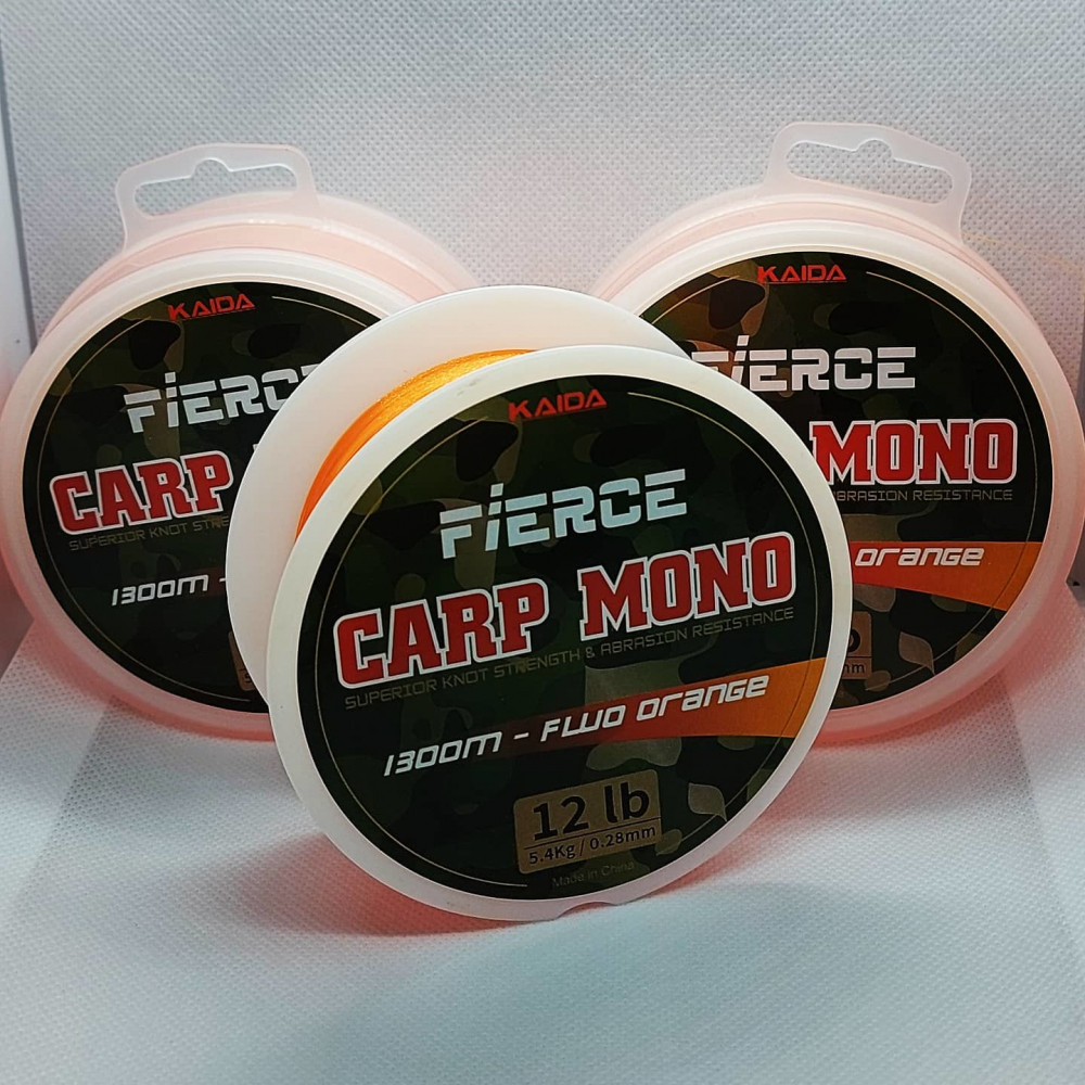 Леска KAIDA CARP MONO 0.28X1300 orang [2]