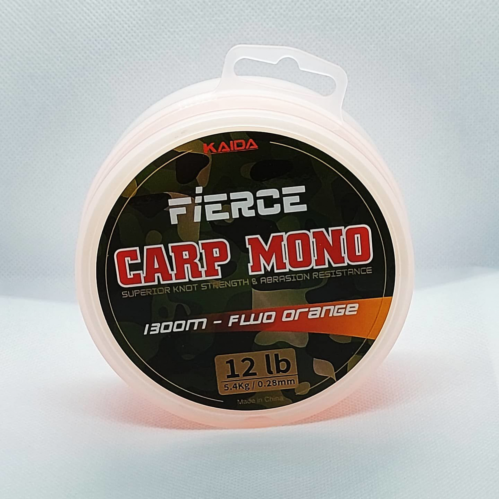 Леска KAIDA CARP MONO 0.28X1300 orang [1]