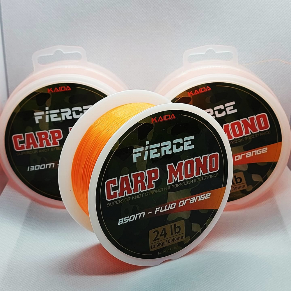 Леска KAIDA CARP MONO 0.40mmX850m orang [1]