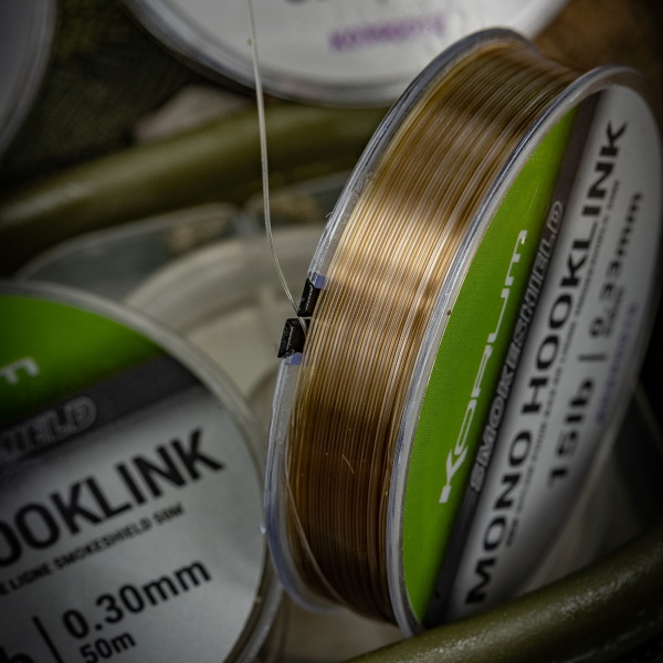 Fir Korum SMOKESHIELD MONO HOOKLINK - 10LB/0.28MM [2]