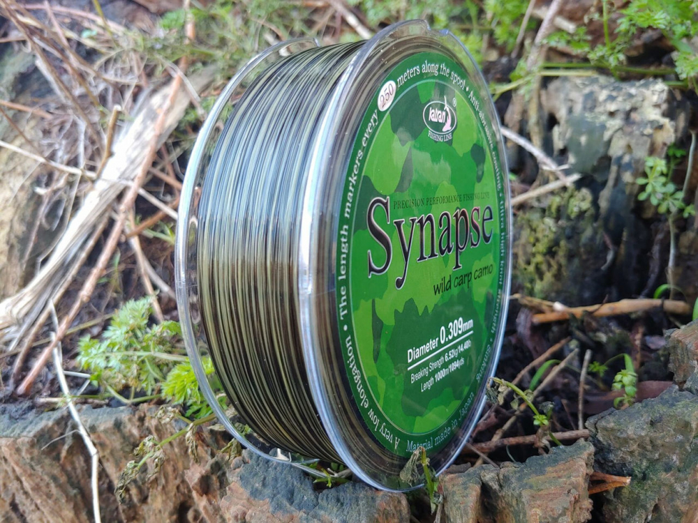 Леска KATRAN SYNAPSE Wild Carp camo 0.331mm 1000m [1]