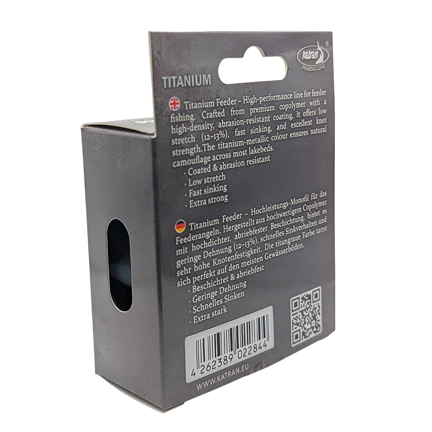 Fir monofilament KATRAN TITANIUM Feeder 0.245mm, 300m [4]