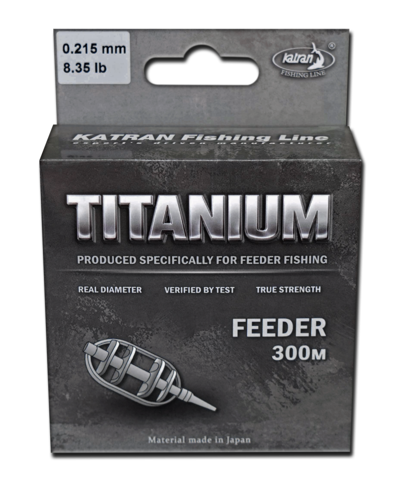 Fir monofilament KATRAN TITANIUM Feeder 0.245mm, 300m [2]
