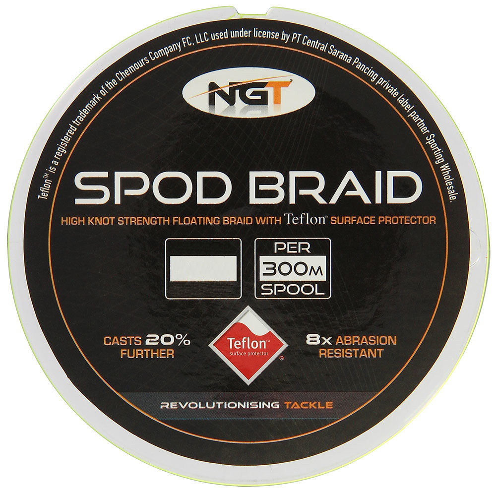 Шнур для сподовой ловли 0.20MM/300M/20.4KG FL SPOD BRAID [1]